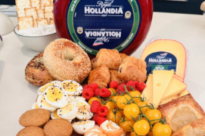 Maasdam Cheese and Charcuterie Board