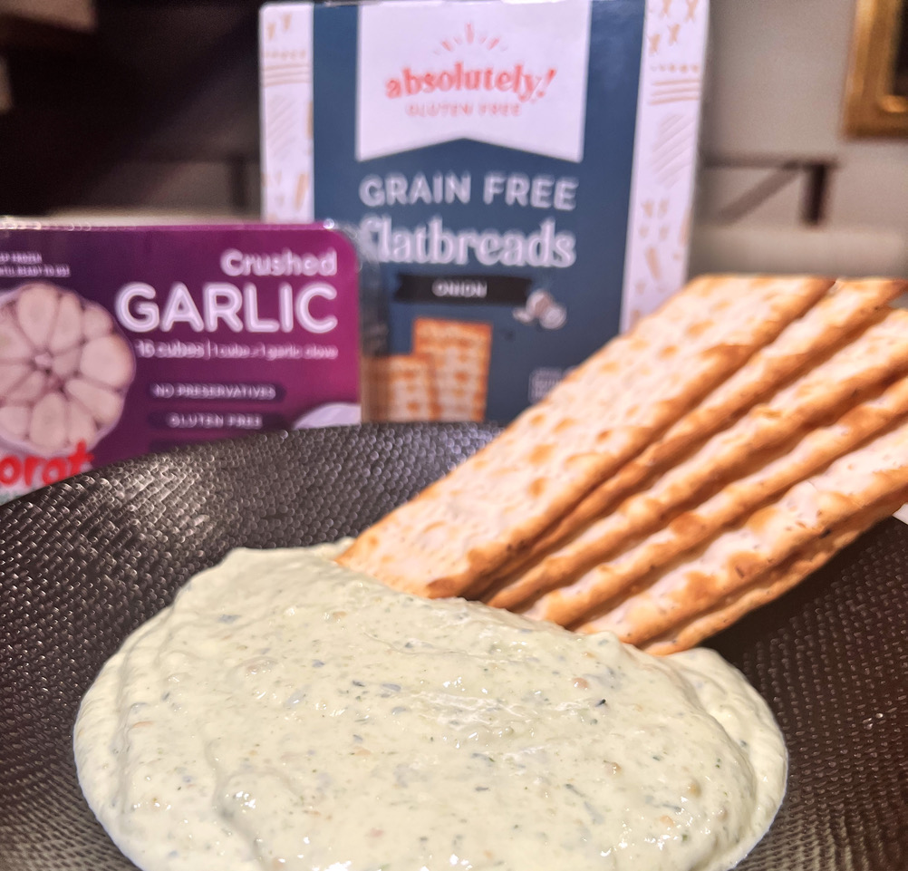 Dorot Gardens Roasted Garlic Dip Duran